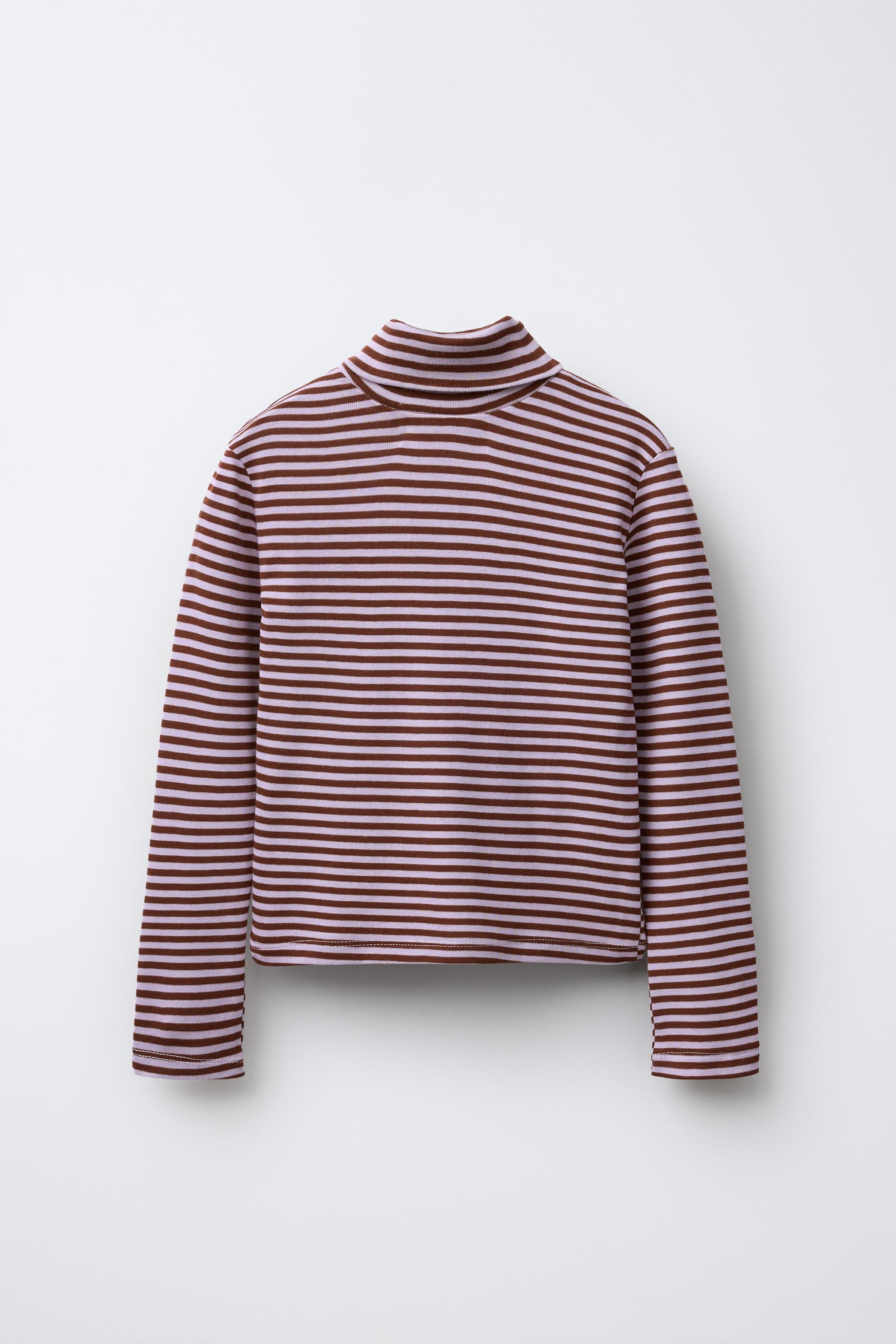 BENSIMON ® X ZARA STRIPED TURTLENECK T-SHIRT
